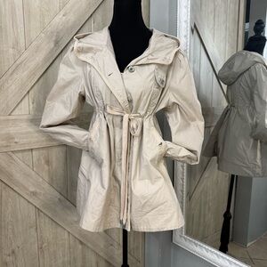 Jack by BB Dakota Light Tan Trench Coat